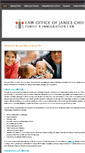Mobile Screenshot of janicecholaw.com